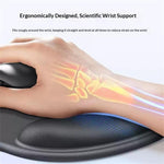 Tappetino per mouse ergonomico antiscivolo in memory foam UGREEN LP668
