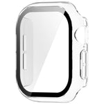 Custodia protettiva per orologio con pellicola temperata integrata in PC., For Apple Watch Series 12 46mm, For Apple Watch Series 12 42mm
