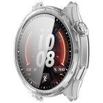Custodia protettiva per orologio in PC con pellicola temperata integrata, stile a scala,, For Honor Watch 6 / 6 Plus