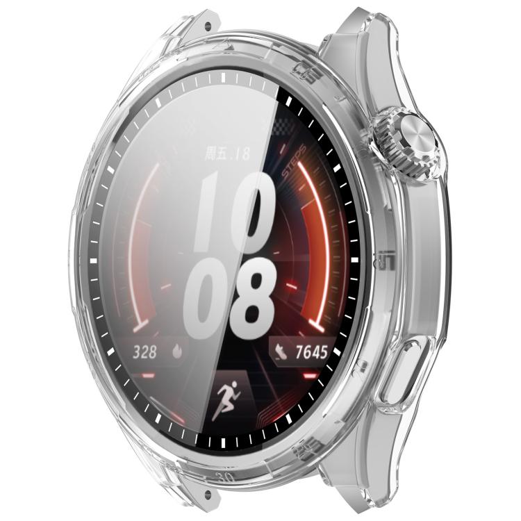 Custodia protettiva per orologio in PC con pellicola temperata integrata, stile a scala,, For Honor Watch 6 / 6 Plus