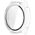 Custodia protettiva per orologio in PC con pellicola temperata integrata, stile a scala,, For Honor Watch 6 / 6 Plus
