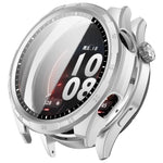 Custodia protettiva per orologio in PC con pellicola temperata integrata, stile a scala,, For Honor Watch 6 / 6 Plus