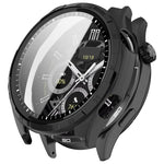 Custodia protettiva per orologio in PC con pellicola temperata integrata, stile a scala,, For Honor Watch 6 / 6 Plus