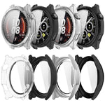 Custodia protettiva per orologio in PC con pellicola temperata integrata, stile a scala,, For Honor Watch 6 / 6 Plus