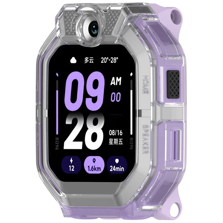 Custodia protettiva per orologio in policarbonato cavo a copertura parziale, For Redmi Kids Watch Pro