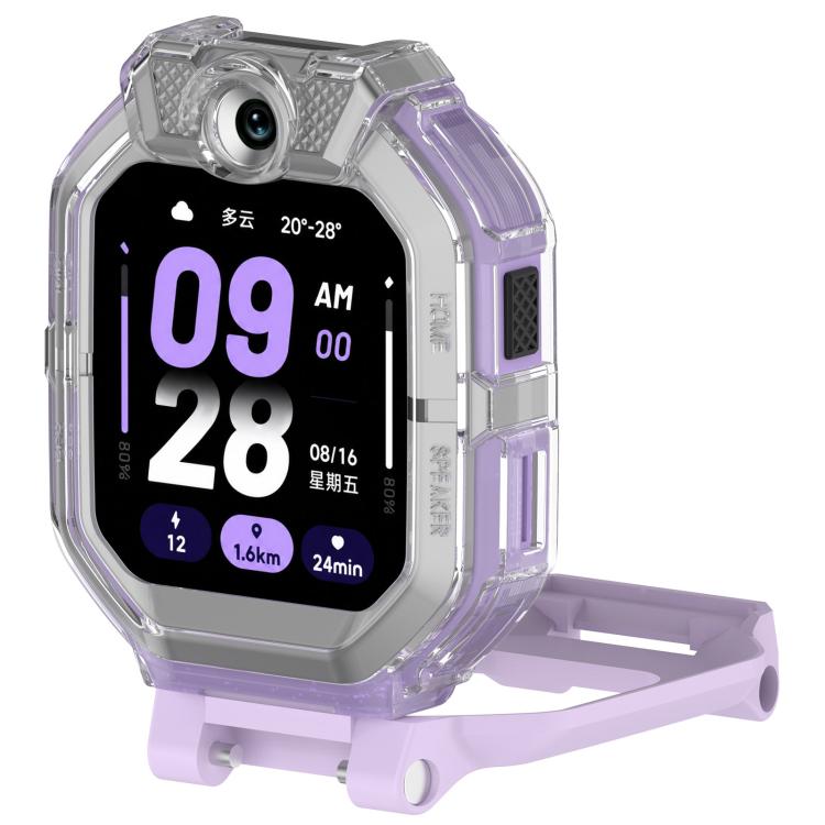 Custodia protettiva per orologio in policarbonato cavo a copertura parziale, For Redmi Kids Watch Pro