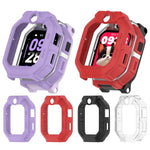 Custodia protettiva per orologio in policarbonato cavo a copertura parziale, For Redmi Kids Watch Pro