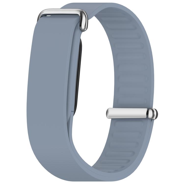 Cinturino per orologio in silicone con fibbia in metallo e texture ondulata., For Google Fitbit Air