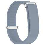 Cinturino per orologio in silicone con fibbia in metallo e texture ondulata., For Google Fitbit Air