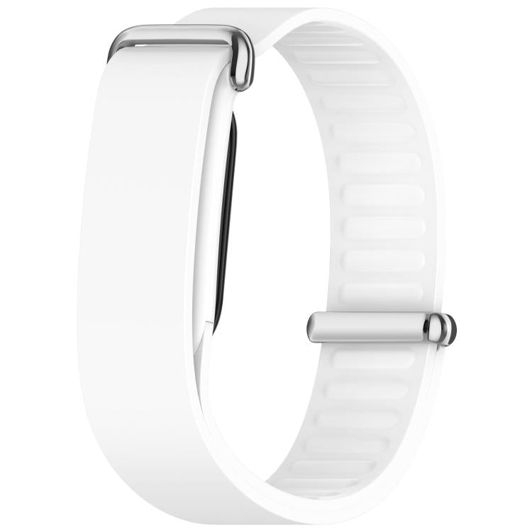 Cinturino per orologio in silicone con fibbia in metallo e texture ondulata., For Google Fitbit Air