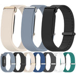 Cinturino per orologio in silicone con fibbia in metallo e texture ondulata., For Google Fitbit Air