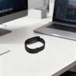Cinturino per orologio in silicone con fibbia in metallo e texture ondulata., For Google Fitbit Air