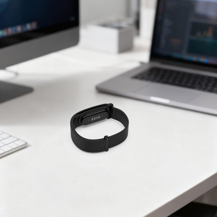 Cinturino per orologio in silicone con fibbia in metallo e texture ondulata., For Google Fitbit Air