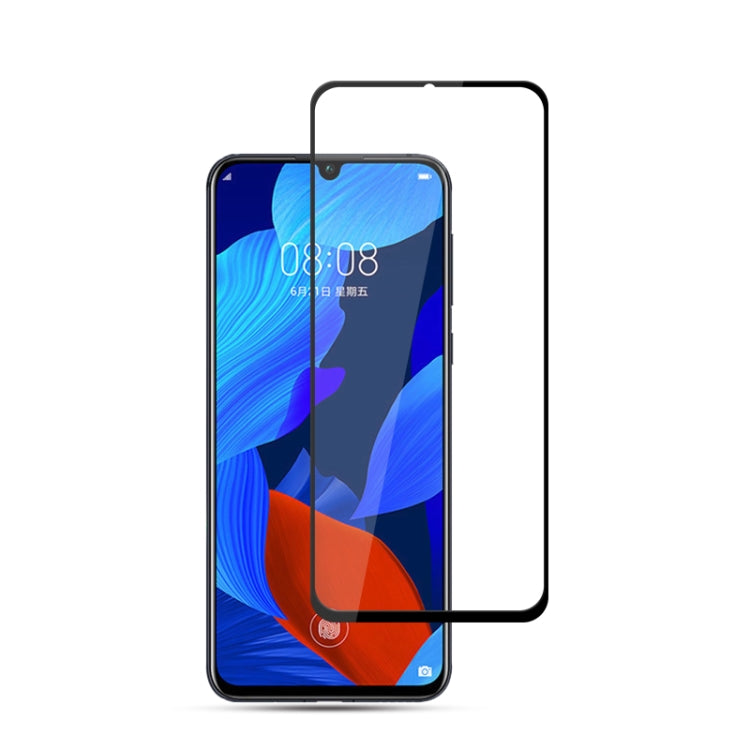2 pezzi mocolo 0.33mm 9H 2.5D Full Glue Pellicola in vetro temperato, for Xiaomi Mi CC9, for Huawei Nova5 / Nova5 pro