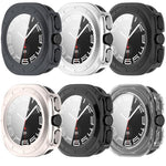 Pellicola temperata integrata, custodia protettiva impermeabile per orologio in PC, For Galaxy Watch Ultra2 2026
