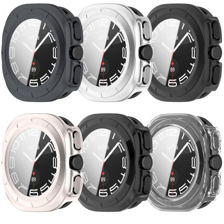 Pellicola temperata integrata, custodia protettiva impermeabile per orologio in PC, For Galaxy Watch Ultra2 2026