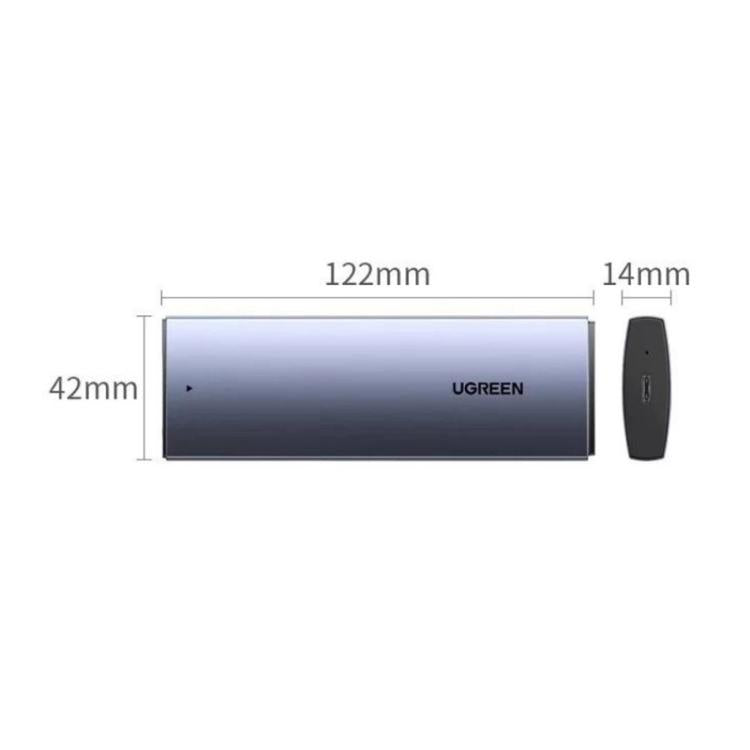 Box SSD M.2 UGREEN CM578 NVMe/SATA USB-C 10Gbps - immagine 7