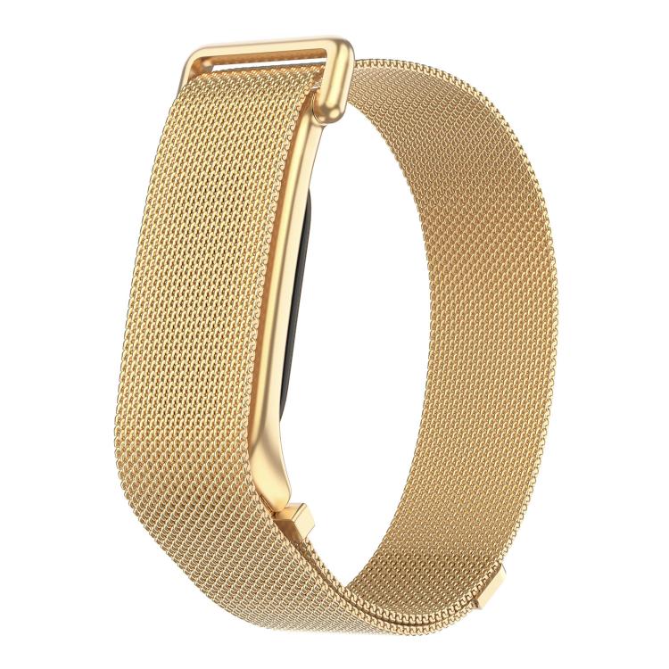 Cassa in metallo, cinturino in acciaio inossidabile con chiusura magnetica milanese integrata., For Google Fitbit Air