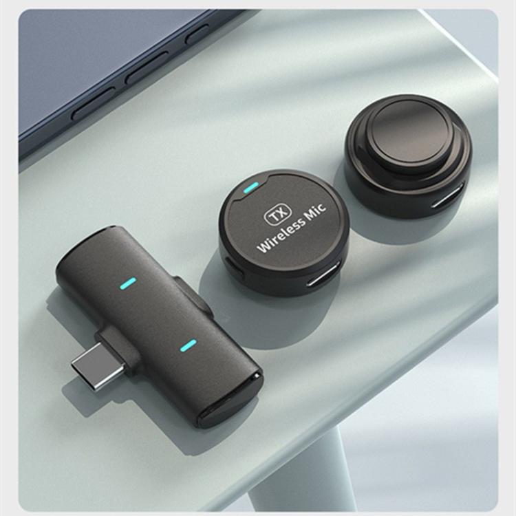 Microfono lavalier wireless DS-LSM1 doppio con ricevitore USB-C
