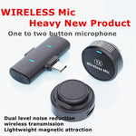 Microfono lavalier wireless DS-LSM1 doppio con ricevitore USB-C - immagine 3