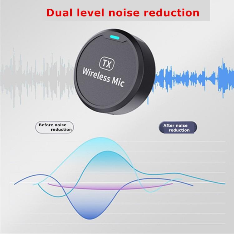 Microfono lavalier wireless DS-LSM1 doppio con ricevitore USB-C - immagine 4