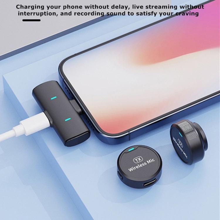 Microfono lavalier wireless DS-LSM1 doppio con ricevitore USB-C - immagine 6