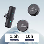 Microfono lavalier wireless DS-LSM1 doppio con ricevitore USB-C - immagine 7