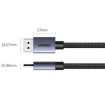 Cavo DisplayPort 1.4 UGREEN DP120 in nylon intrecciato 5 metri