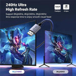 Cavo DisplayPort 1.4 UGREEN DP120 in nylon intrecciato 5 metri