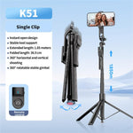 Treppiede con apertura automatica K51 per streaming live fino a 185 cm