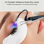 AL93 Lampada UV wireless da 1W per la polimerizzazione delle ciglia con pedale, ideale per extension ciglia., US Plug, EU Plug, UK Plug, AU Plug