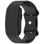 Cinturino per orologio in silicone tinta unita con fibbia a farfalla., For Garmin CIRQA Smart Band