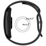 Cinturino per orologio in silicone tinta unita con fibbia a farfalla., For Garmin CIRQA Smart Band