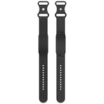 Cinturino per orologio in silicone tinta unita con fibbia a farfalla., For Garmin CIRQA Smart Band