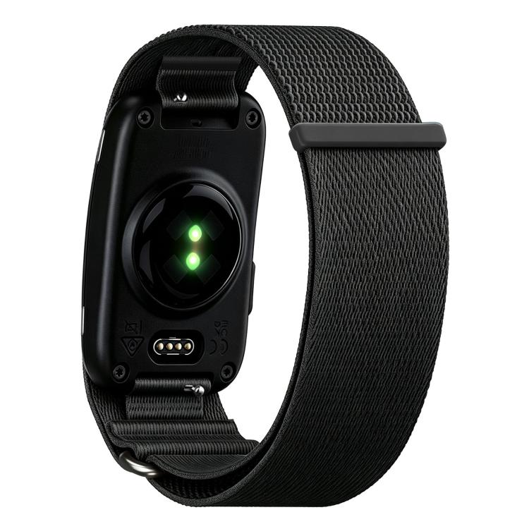 Cinturino per orologio in nylon con chiusura a strappo., For Garmin CIRQA Smart Band