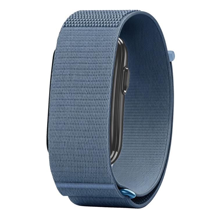 Cinturino per orologio in nylon con chiusura a strappo., For Garmin CIRQA Smart Band