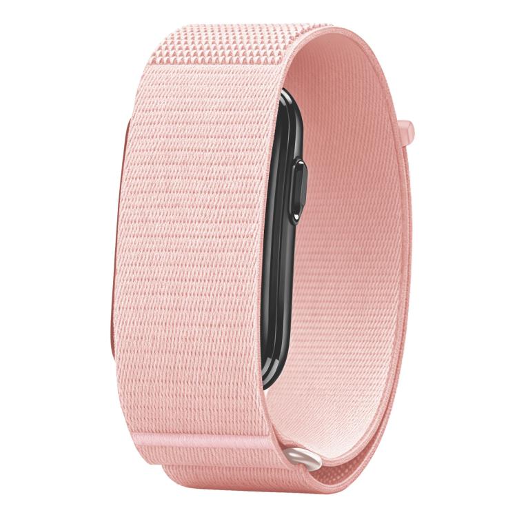 Cinturino per orologio in nylon con chiusura a strappo., For Garmin CIRQA Smart Band