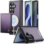 Custodia per telefono CaseMe serie Me80 con portafoglio rimovibile per Galaxy Z
