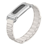 Cassa in metallo, cinturino ibrido magnetico in silicone a forma di I, cinturino per orologio, For Google Fitbit Air