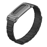Cassa in metallo, cinturino ibrido magnetico in silicone a forma di I, cinturino per orologio, For Google Fitbit Air