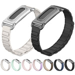 Cassa in metallo, cinturino ibrido magnetico in silicone a forma di I, cinturino per orologio, For Google Fitbit Air