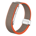 Cassa in metallo, fibbia magnetica ibrida, cinturino elastico in nylon., For Google Fitbit Air