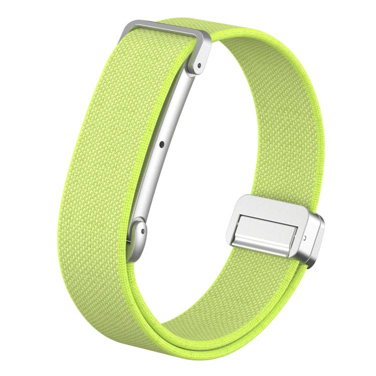 Cassa in metallo, fibbia magnetica ibrida, cinturino elastico in nylon., For Google Fitbit Air