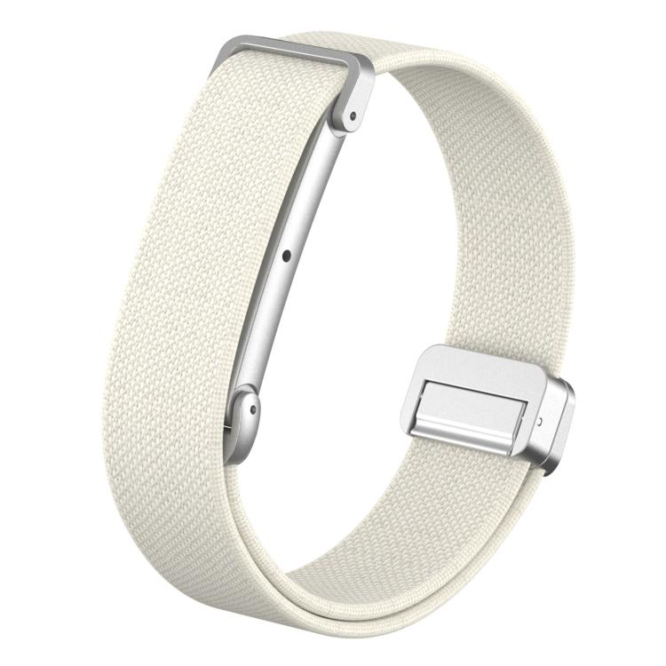 Cassa in metallo, fibbia magnetica ibrida, cinturino elastico in nylon., For Google Fitbit Air
