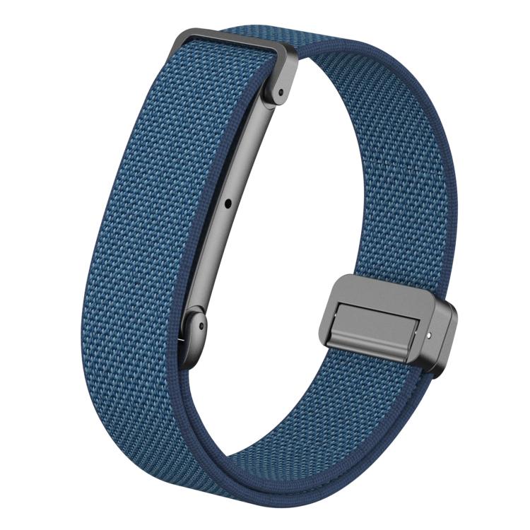 Cassa in metallo, fibbia magnetica ibrida, cinturino elastico in nylon., For Google Fitbit Air