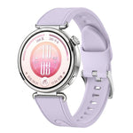 Cinturino per orologio in silicone bicolore con trama intrecciata., 18mm