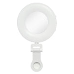 Specchio trucco LED S-3 con luce regolabile per selfie e vlogging - immagine 2