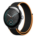 Cinturino per orologio in nylon intrecciato con chiusura a strappo., For Google Pixel Watch 5 / 4 / 3 45mm