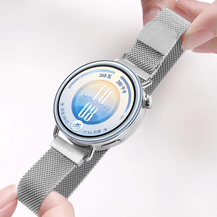 Cinturino per orologio Milanese magnetico in acciaio inossidabile, 18mm