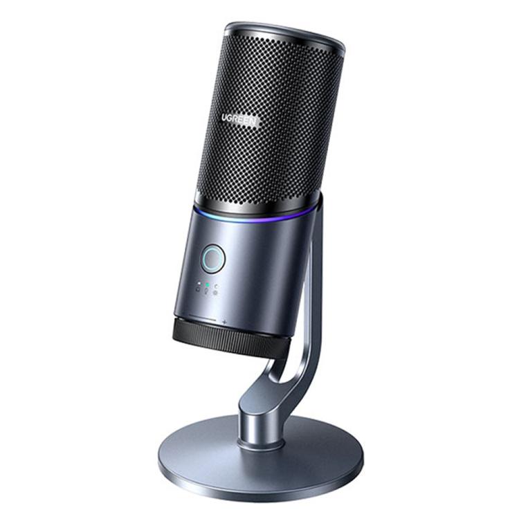 Microfono USB desktop UGREEN CM769 con riduzione rumore e luci RGB